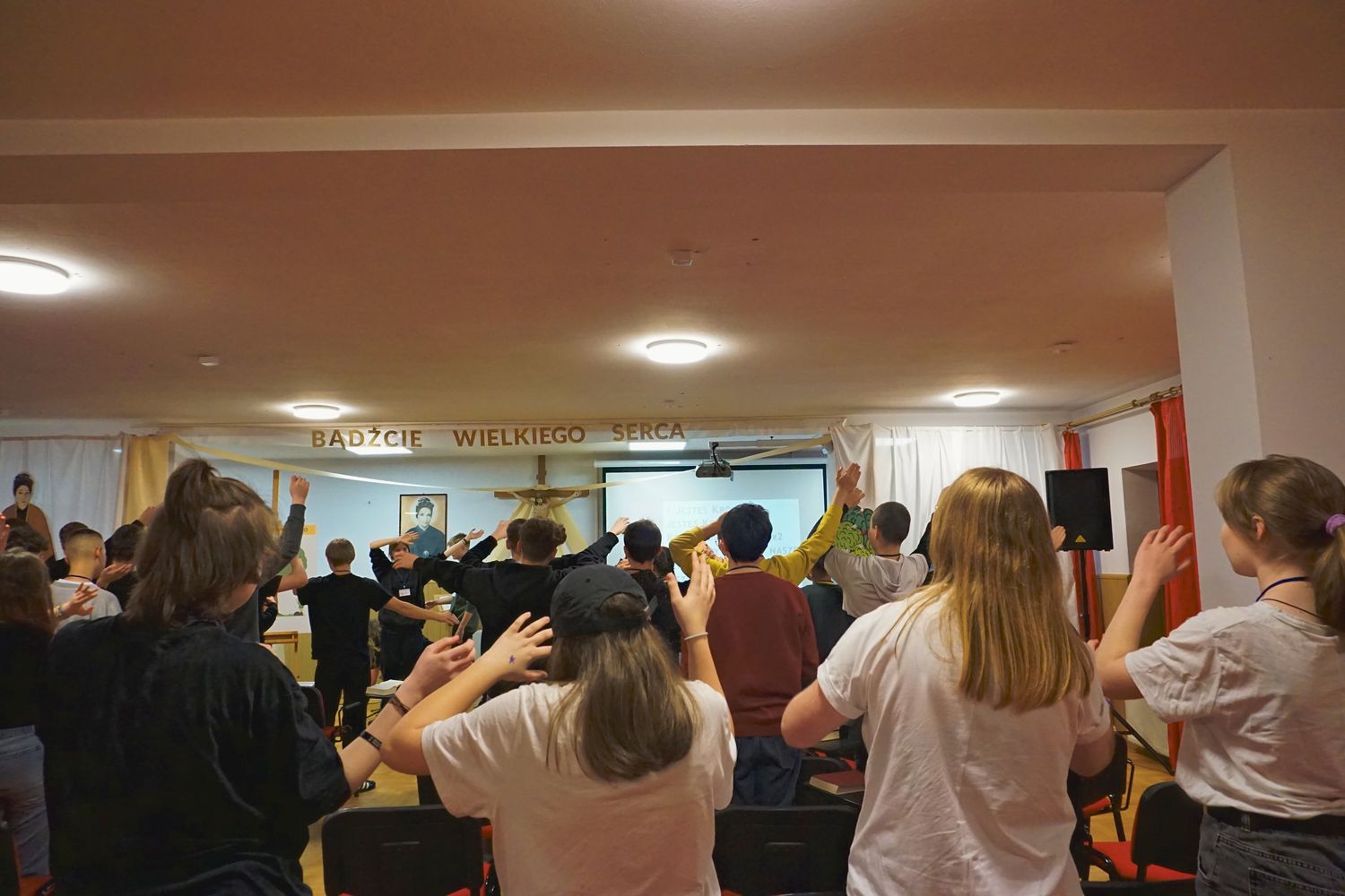 REKOLEKCJE DLA MŁODZIEŻY, GOSŁAWICE, REKOLEKCJE PRZED BIERZMOWANIEM, Parafia św. Heleny, Nowy Sącz, Święta Helena, Dekanat Nowy Sącz, galeria parafii św. Heleny