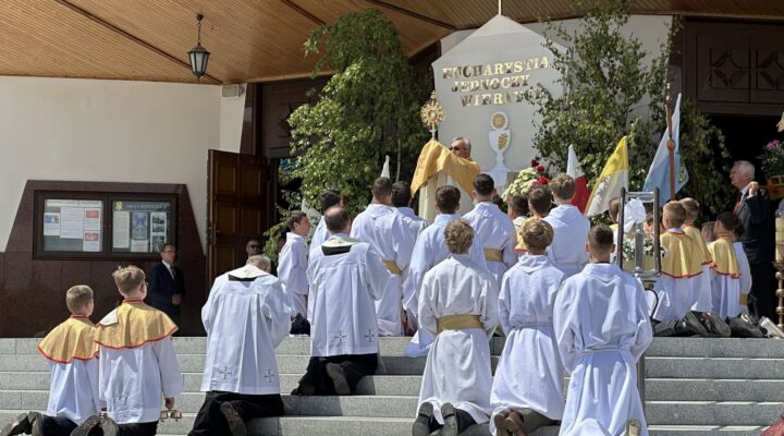 BOŻE CIAŁO 2024, Parafia Helena, informacje, Nowy Sącz