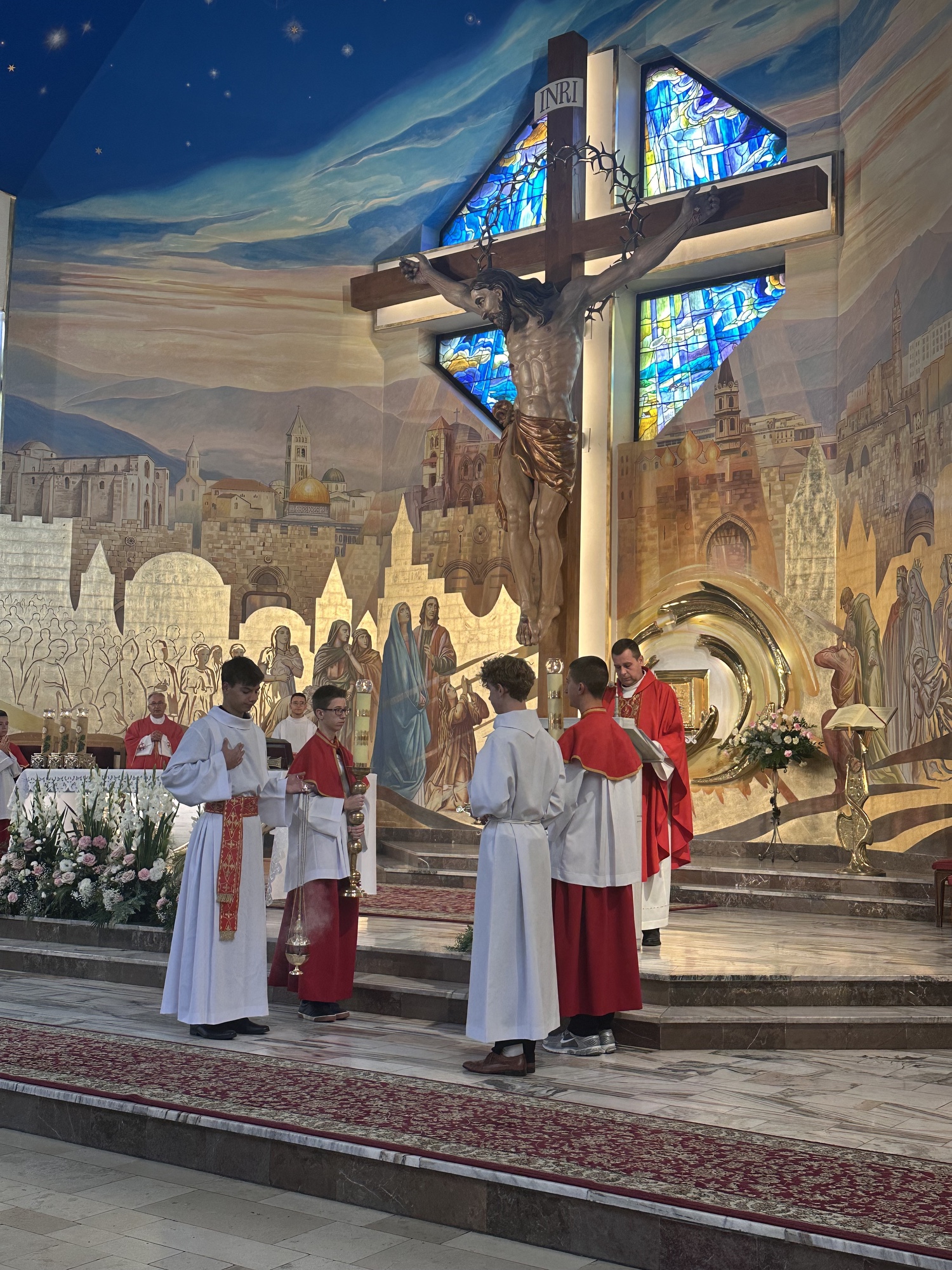 JUBILEUSZ MAŁŻEŃSTW, Parafia Helena, Św. Helena, uroczystość parafialna