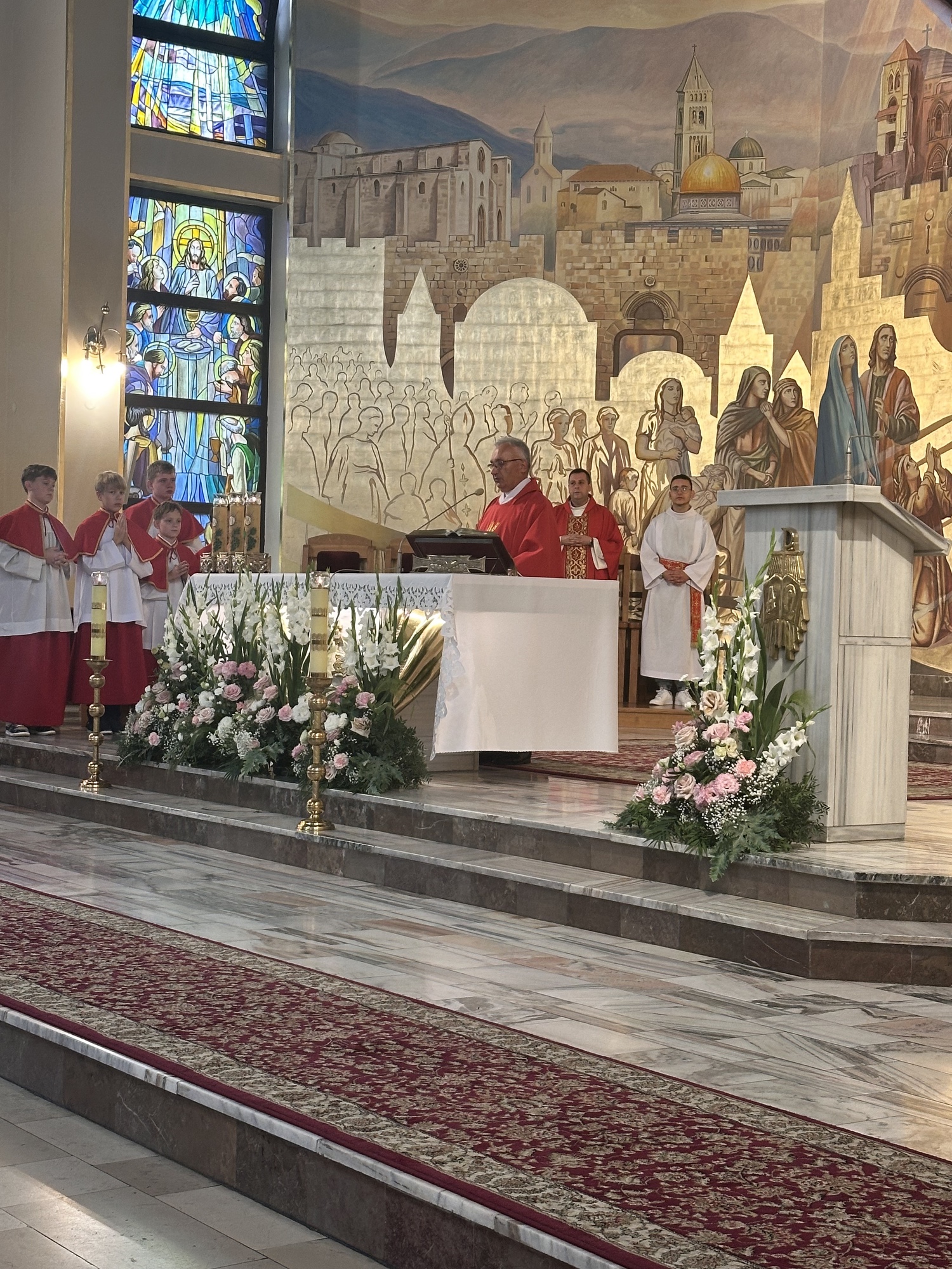 JUBILEUSZ MAŁŻEŃSTW, Parafia Helena, Św. Helena, uroczystość parafialna