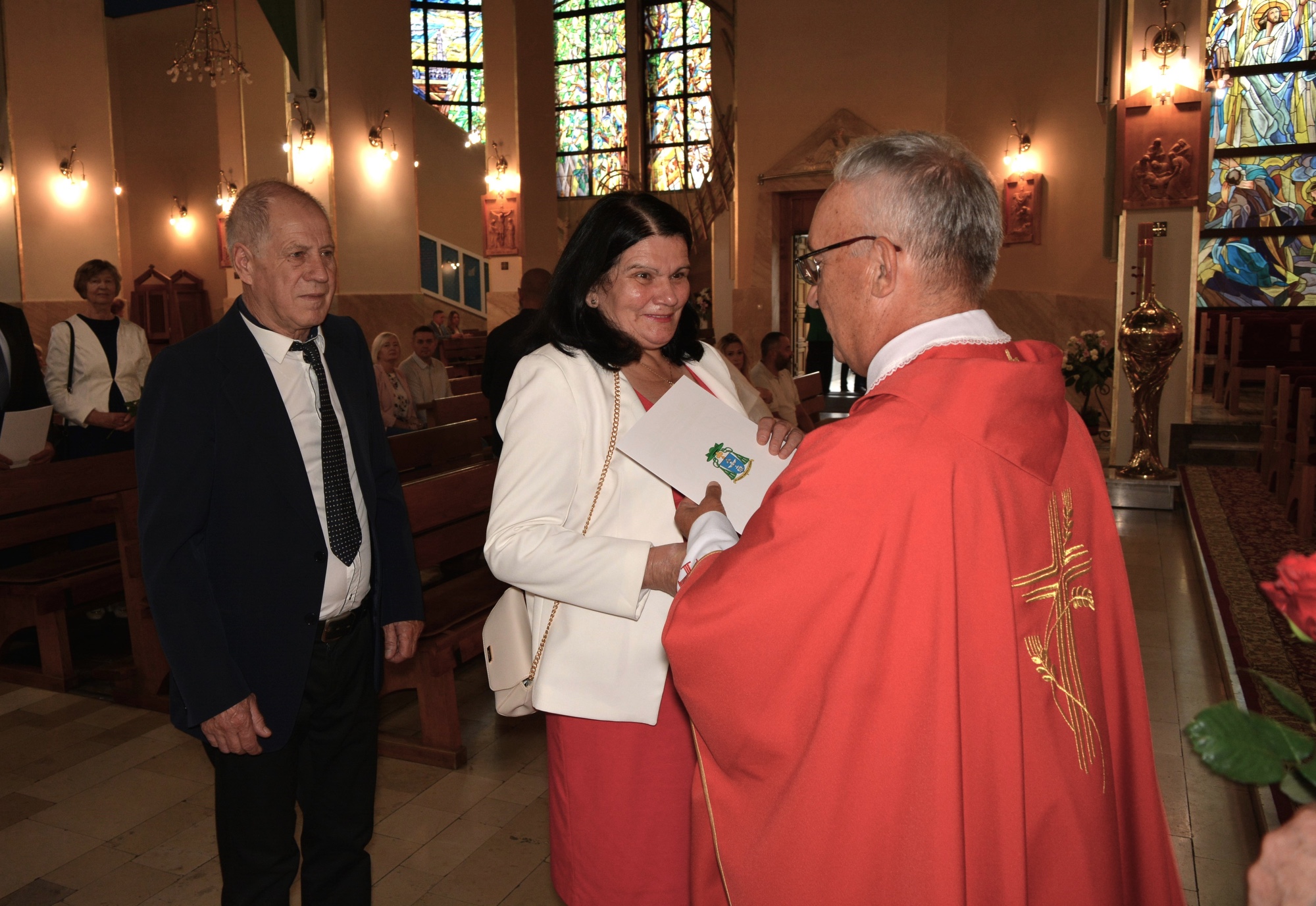 JUBILEUSZ MAŁŻEŃSTW, Parafia Helena, Św. Helena, uroczystość parafialna