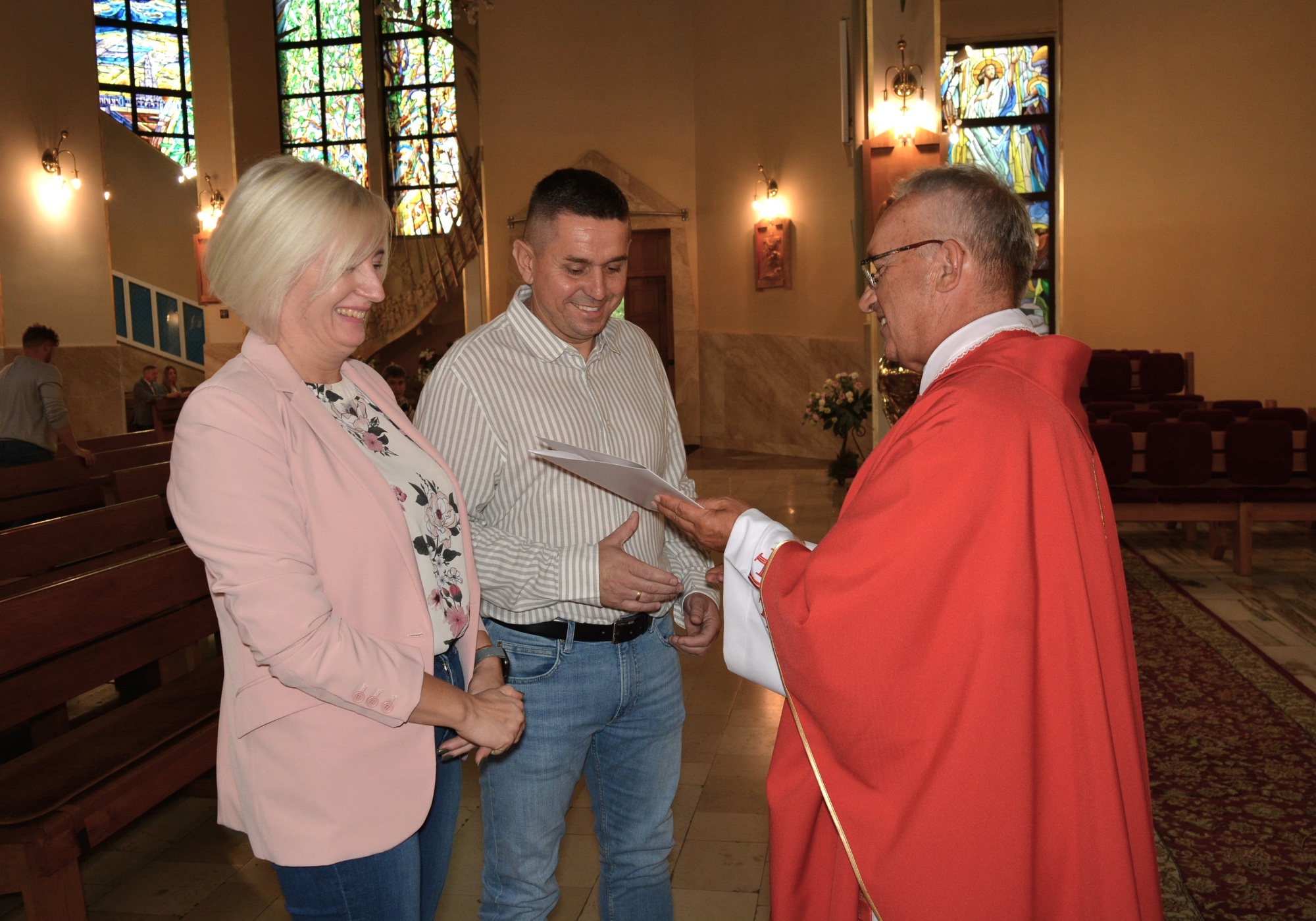 JUBILEUSZ MAŁŻEŃSTW, Parafia Helena, Św. Helena, uroczystość parafialna
