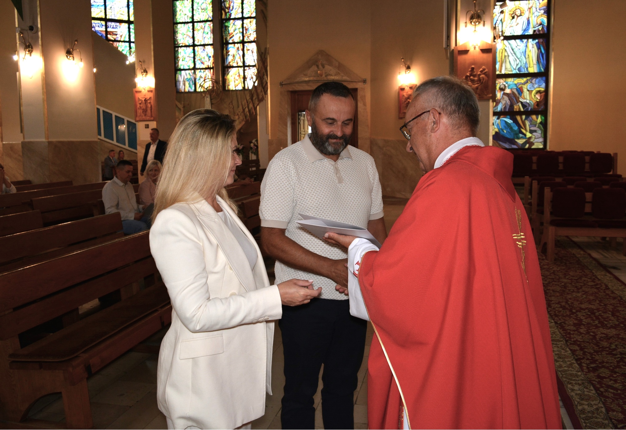 JUBILEUSZ MAŁŻEŃSTW, Parafia Helena, Św. Helena, uroczystość parafialna