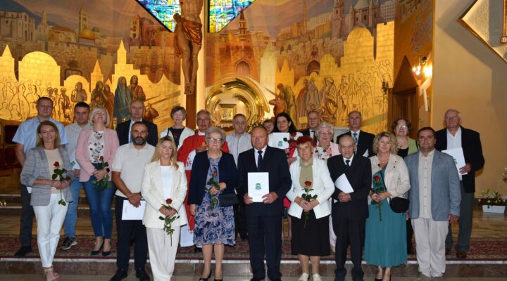 JUBILEUSZ MAŁŻEŃSTW, Parafia Helena, Św. Helena, uroczystość parafialna