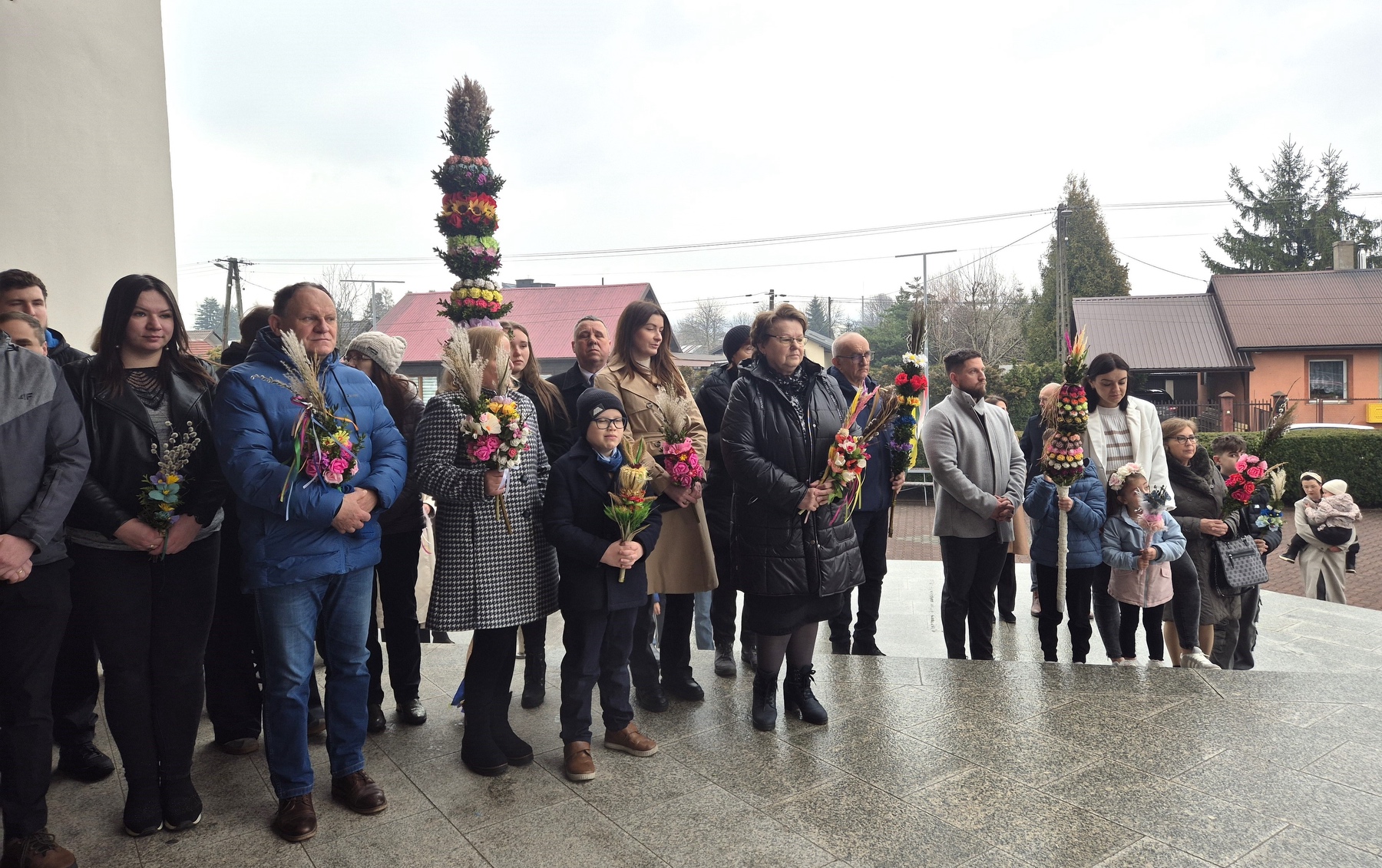konkurs palm wielkanocnych Nowy Sącz, parafia św. Heleny Nowy Sącz, Niedziela Palmowa Nowy Sącz, palmy wielkanocne konkurs, tradycje wielkanocne Polska, palma wielkanocna ręcznie robiona, konkurs parafialny, wydarzenia parafialne Nowy Sącz, DSM św. Heleny, KG Konwalia Mała Wieś, przedszkole Amelka, zwyczaje wielkanocne, Niedziela Palmowa tradycja