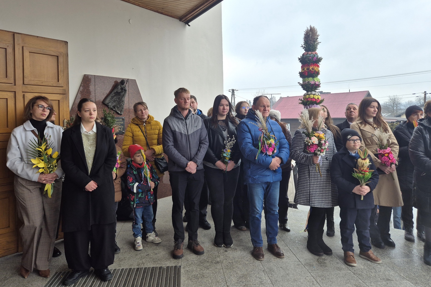 konkurs palm wielkanocnych Nowy Sącz, parafia św. Heleny Nowy Sącz, Niedziela Palmowa Nowy Sącz, palmy wielkanocne konkurs, tradycje wielkanocne Polska, palma wielkanocna ręcznie robiona, konkurs parafialny, wydarzenia parafialne Nowy Sącz, DSM św. Heleny, KG Konwalia Mała Wieś, przedszkole Amelka, zwyczaje wielkanocne, Niedziela Palmowa tradycja