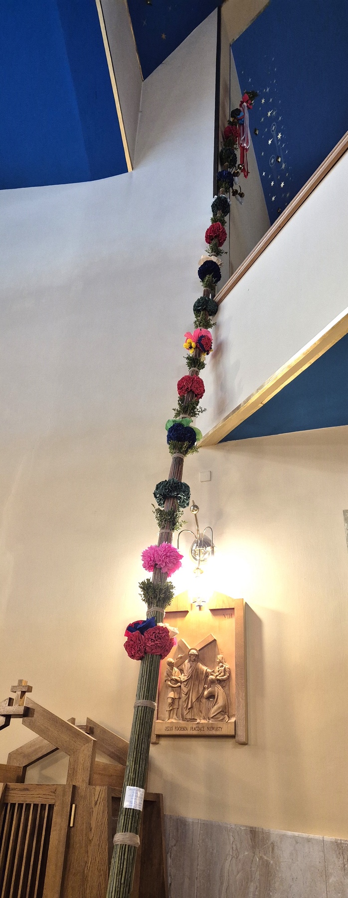 konkurs palm wielkanocnych Nowy Sącz, parafia św. Heleny Nowy Sącz, Niedziela Palmowa Nowy Sącz, palmy wielkanocne konkurs, tradycje wielkanocne Polska, palma wielkanocna ręcznie robiona, konkurs parafialny, wydarzenia parafialne Nowy Sącz, DSM św. Heleny, KG Konwalia Mała Wieś, przedszkole Amelka, zwyczaje wielkanocne, Niedziela Palmowa tradycja